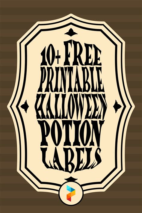 printable halloween potion labels printableecom