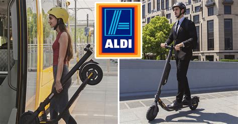 aldi unveils electric scooters    exclusive special buys