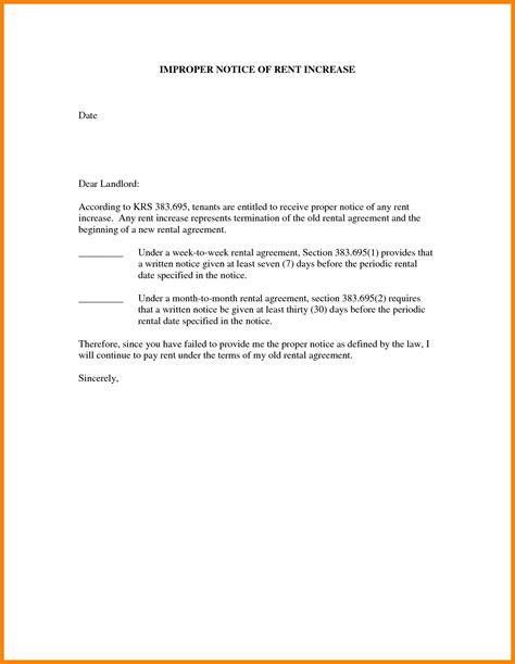 rent renewal letter template examples letter template collection