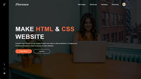 website  html css step  step modern web design www