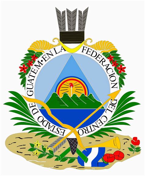 Orgullo Guatemalteco La Bandera Y El Escudo Nacional De