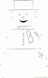 Snowman sketch template