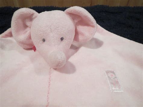 just one year carters precious first plush pink elephant