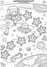 Chart Reward Printable Kids Charts Coloring Toddler Routine Pages Colouring Thème Rewards Board Espace Visual Boy Star Boys Choose Tableau sketch template