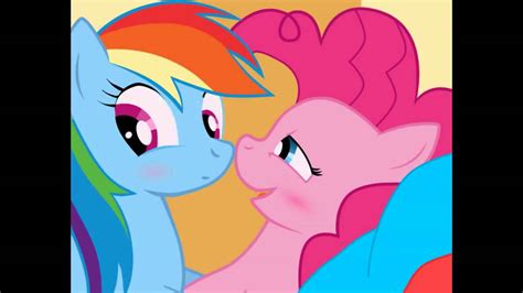 Pinkie Pie And Rainbow Dash Heaven Hen You Kiss Me Youtube