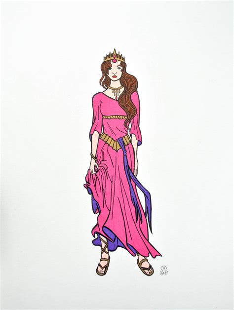 bible character drawing queen esther  octopusillustrations