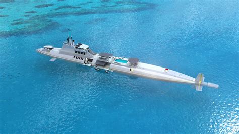 worlds  luxurious submarine superyacht yacht personal submarine conde nast