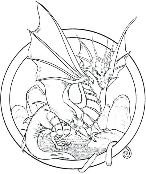 dragon coloring pages  adults coloring pages