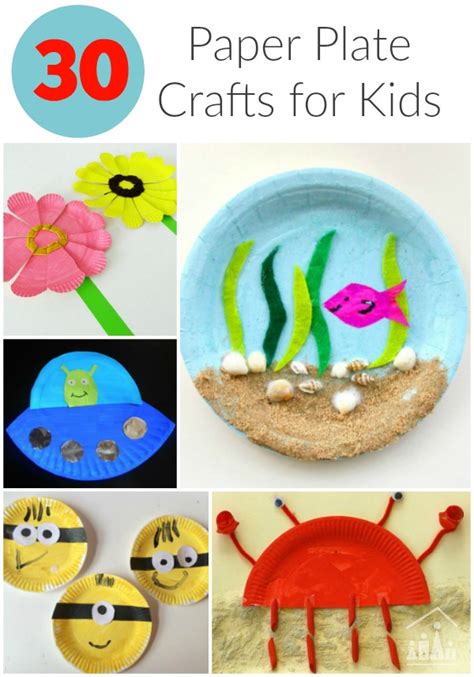 awesome paper plate crafts crafty kids  home