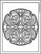 Celtic Colorwithfuzzy Scottish Gaelic sketch template