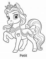 Pets Palace Coloring Pages Princess Getdrawings Drawing sketch template