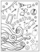 Coloring Pages Teacher Adult Depression Student Teachers Great Printables Adults Color Stressed Print Getcolorings Printable Getdrawings Breathe Reminder Sometimes Because sketch template