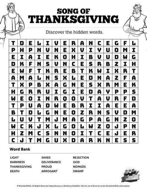 bible word searches  printable