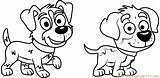 Coloring Puppies Pound Bart Tony Pages Coloringpages101 sketch template