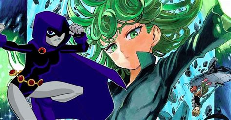 One Punch Man Meets The Teen Titans With A Tatsumaki X