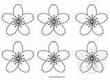 Coloring Flowers Flowerstemplates sketch template