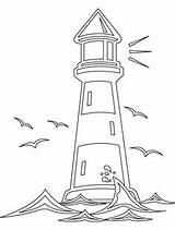 Lighthouse Coloring House Light Pages Outline Clipart Printable Kids Lesson Coloriage Sheets Worksheets Colouring Drawing Bestcoloringpages Lighthouses Patterns Beach Visit sketch template
