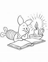 Coloring Reading Pages Books Book Children Kids Piglet Labs Print sketch template