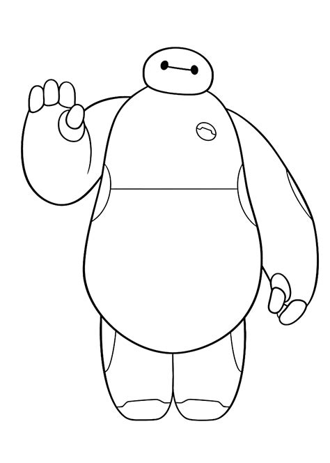 big hero  coloring pages    print