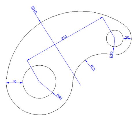 guest post draw  circle  radius tangent   objects autocad