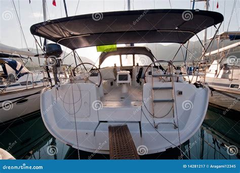 view sailing boat stock image image  cruise guidance