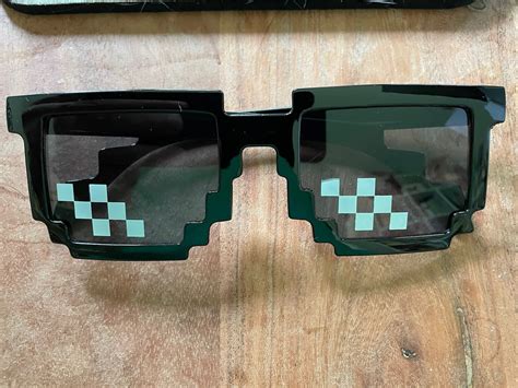 Meme Glasses Pixel 8 Bit Unisex Super Fast Shipping From Etsy
