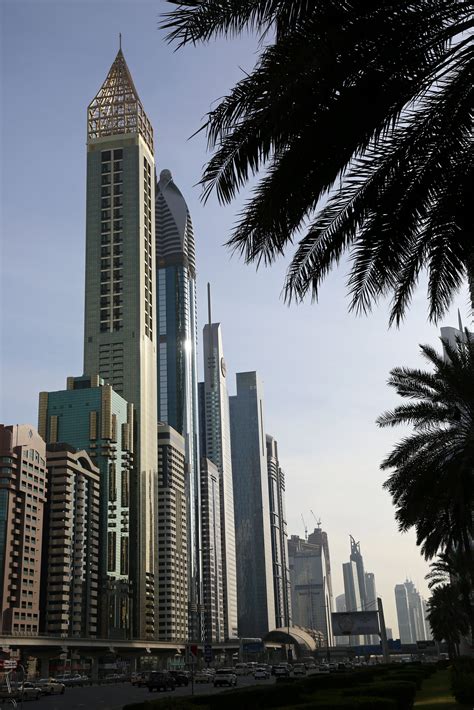 dubai opens worlds tallest hotel     storeys high style