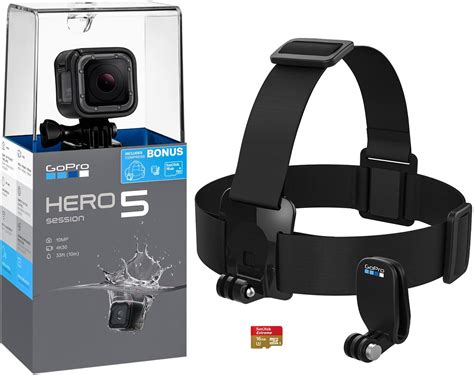 buy gopro hero session  action camera bundle black chdrb