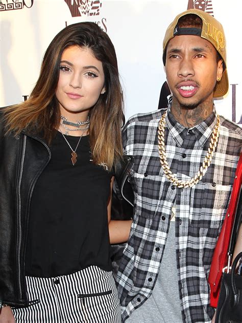 tyga and kylie jenner s date how he was a true gentleman at dinner hollywood life