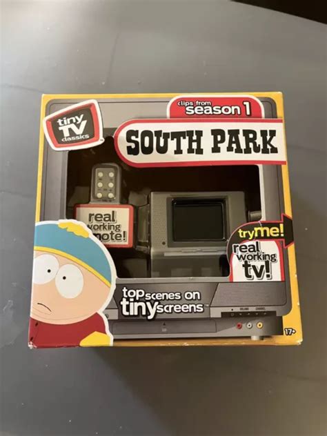 Tiny Tv Classics South Park Edition Real Working Mini Tv Television W
