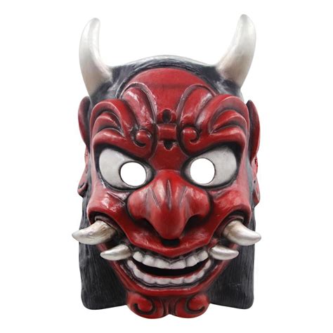 devil demon rubber mask  price kabuki masks