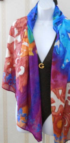 sarong wrap by gottex multicolor beach cover 20 ebay