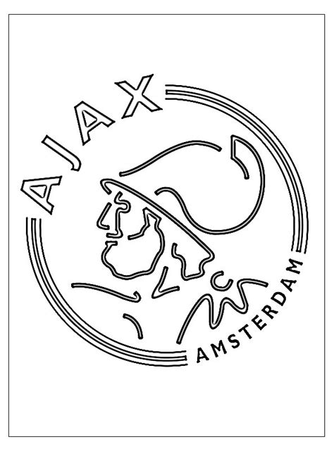 logo ajax kleurplaat gratis kleurplaten om te printen   porn website