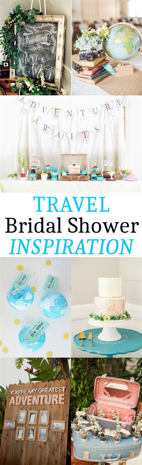 Travel Bridal Shower Inspiration Ultimate Bridesmaid