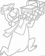 Yogi Bear Coloring Coloring4free Related Posts sketch template