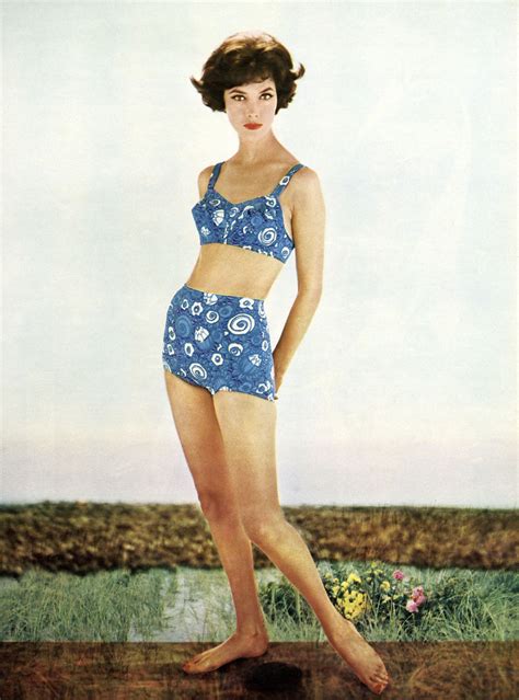 Vintage Bikini Print Ads Glamour
