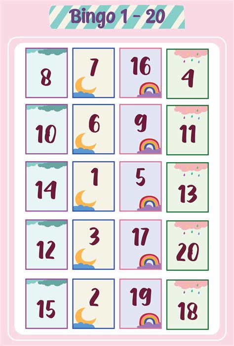 printable bingo cards numbers    printable templates
