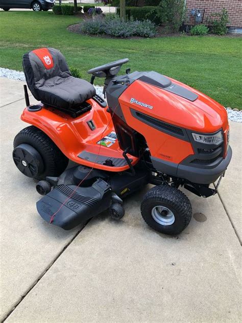 Used Husqvarna Yth2348 Riding Mower With All Attachments Ronmowers
