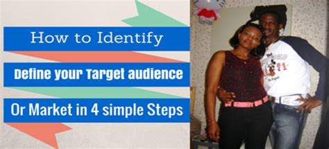 steps  identify  define  target audience  market