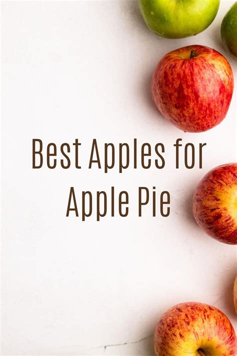 Best Apples For Apple Pie Everyday Pie