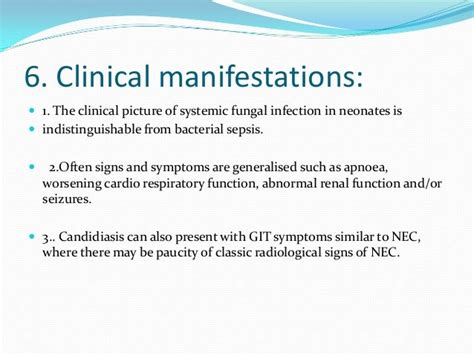 management  systemic fungal infection  newborn