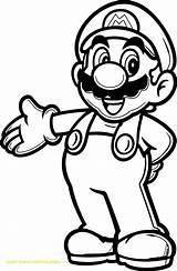 Mario Coloring Super Pages Brothers Bro Cool Getdrawings sketch template