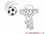 Colouring Soccer Goalkeeper Kids Coloring Pages Sheet Sheets Title sketch template