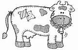 Koeien Koe Kleurplaat Kleurplaten Vaquitas Cow Vache Recortar Coloriages Vaquita Figuras Erika Valecillo Cows Correo Puntadas Ovejita sketch template