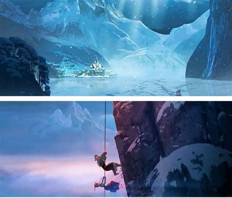Concept Arts Do Filme Frozen Da Disney Thecab The