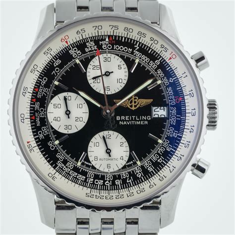 breitling navitimer  mens stainless steel automatic
