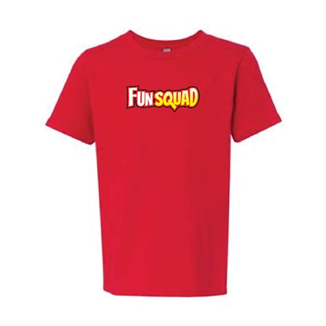 shirt classic fun squad red funsquadmerch