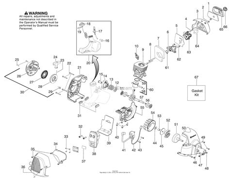 husqvarna   uscan    parts diagram  engine