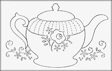 tea cup template  printable shabby chic teapot  printable
