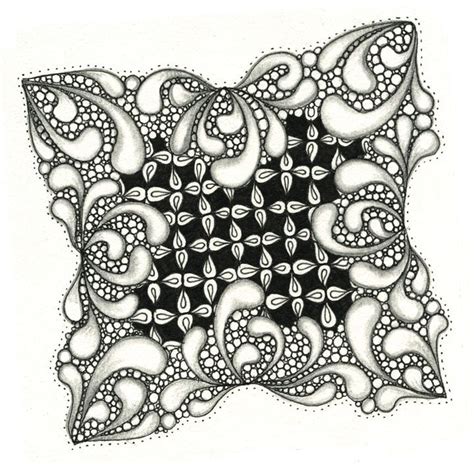 pin  liz foster  coloring therapy zentangle patterns doodles